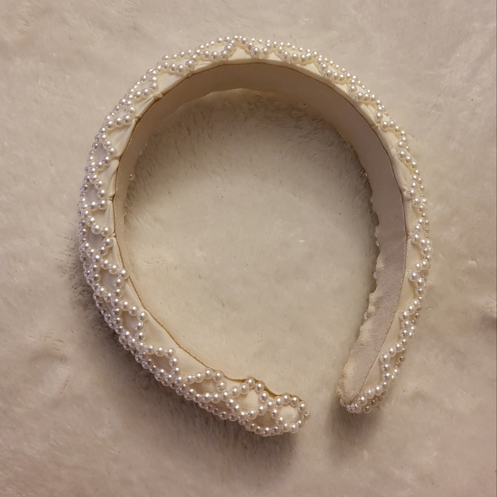 Vintage beaded headband